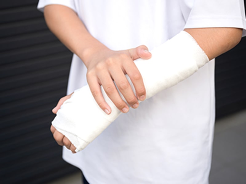 躁鬱病の方の骨折